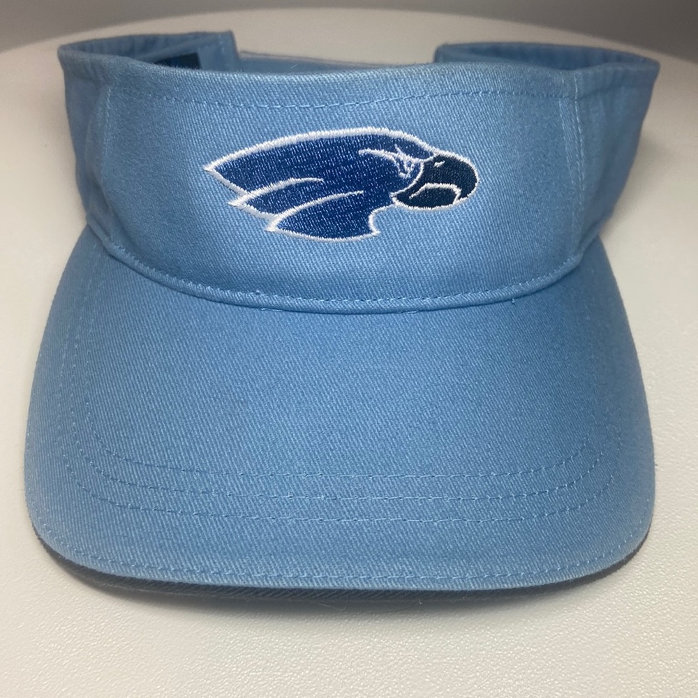 Visor, still stiff very clean,Velcro back.  By BIG accessories Leisure.Nice.